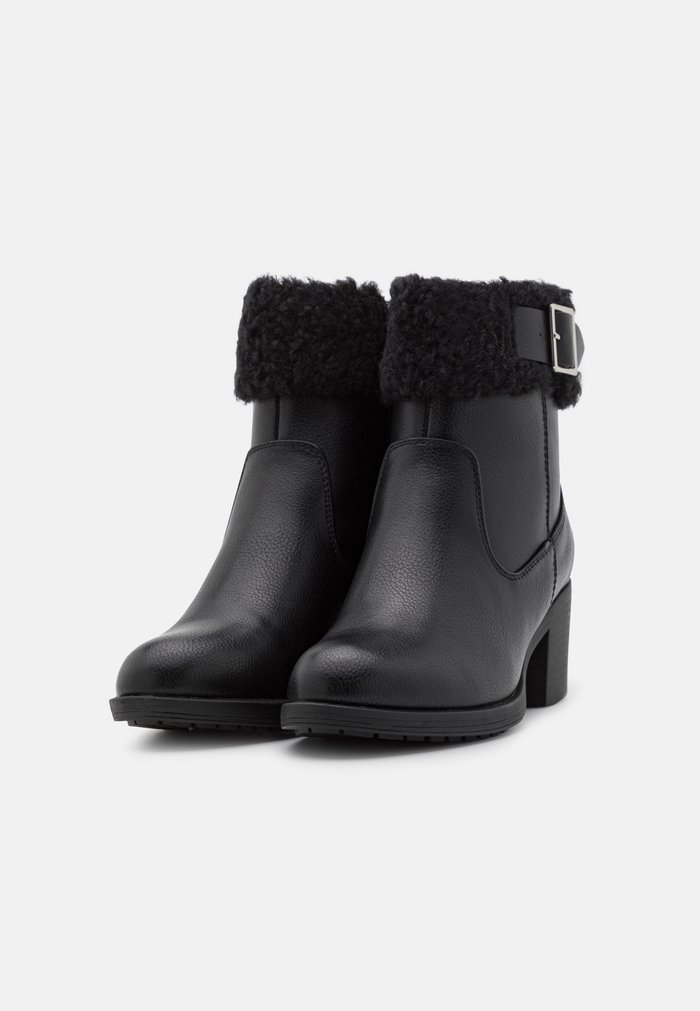 Bottes D'hiver Anna Field D'hiver Block heel Zip UP Noir Femme | ZFN-0244884